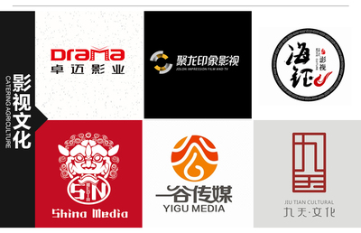 logo设计原创商标包装品牌公司企业VI卡通图标志字体平面门